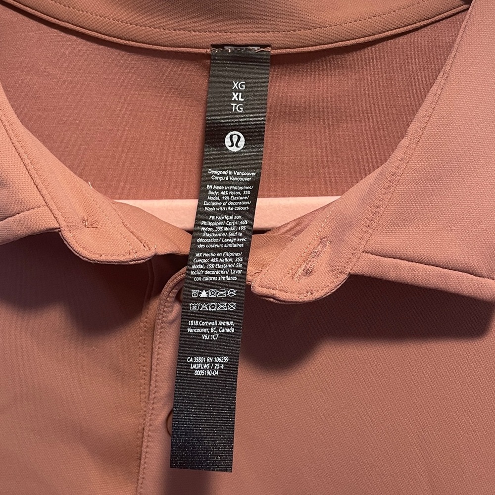 lululemon athletica Men's Polo - Dusty Rose - Picture 5 of 7